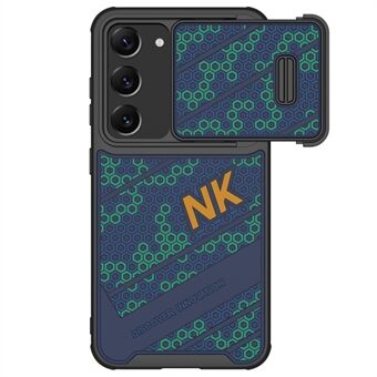 NILLKIN För Samsung Galaxy S23+ Honeycomb Texture PC + TPU-telefonfodral Skjutkameraskydd Anti-droppskydd