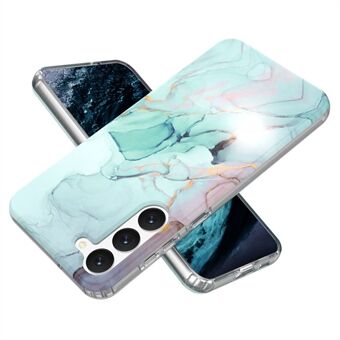 För Samsung Galaxy S23+ GW18 IMD Mobiltelefon Bakskal PC+TPU Marble Mönster Telefonfodral