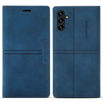 För Samsung Galaxy A54 5G PU Läder Plånboksfodral Stand Magnetisk Absorption Skyddande Folio Flip Telefonfodral