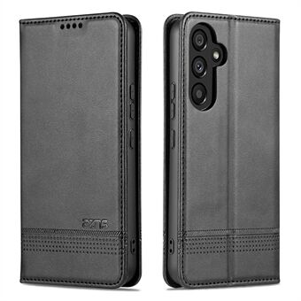 AZNS Anti-fall telefonfodral för Samsung Galaxy A54 5G, Stand plånbok kohud textur PU läder Magnetisk autoabsorberad folio flip telefonfodral