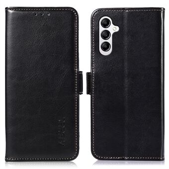 ABEEL för Samsung Galaxy A54 5G plånboksfodral Crazy Horse Texture Stand Telefonskydd