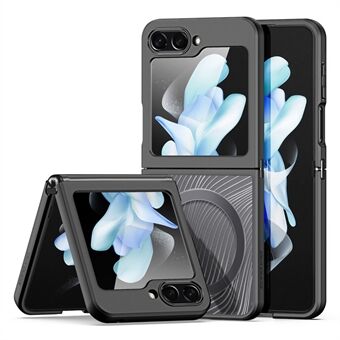 DUX DUCIS Aimo Series Magnetic Case för Samsung Galaxy Z Flip5 5G TPU+PC Matte telefonskal (REACH-certifiering) - Svart