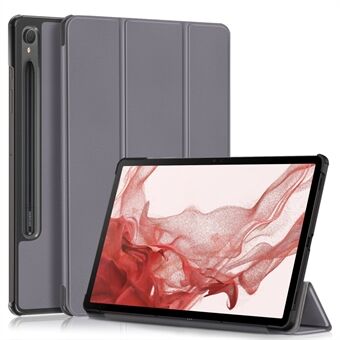 För Samsung Galaxy Tab S9 11 tum SM-X710, SM-X716B, SM-X718U PU-läder Trifold-Ställfodral Auto Wake / Sleep Smart Tablet-fodral