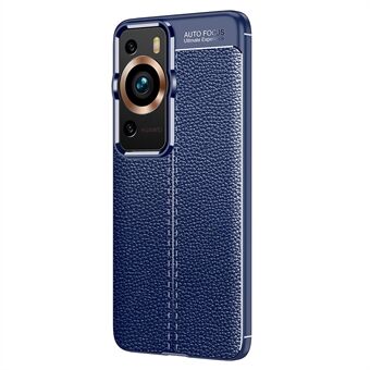 För Huawei P60 / P60 Pro Litchi Texture TPU telefonfodral Anti-dropp smartphone skal
