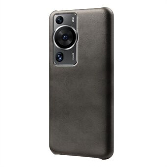 Calf Texture Phone Case för Huawei P60 / P60 Pro , PU-läder + PC-skyddsfodral