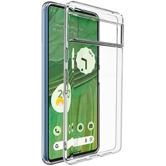 IMAK UX-10-serien för Google Pixel 7 5G, Anti-scratch-telefonbaksida, transparent mjuk TPU-mobilskal.
