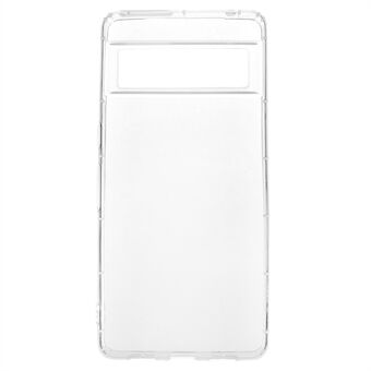 För Google Pixel 7 Pro 5G Hög Transparent Airbag Skydd Telefonfodral TPU Repmotståndig Baksida