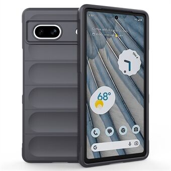 För Google Pixel 7a TPU telefonfodral, robust baksida med halkskydd