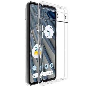 IMAK UX-5-serien för Google Pixel 7a Kristallklart skal TPU stöttåligt telefonfodral