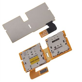 OEM SIM -korthållare Kontakt Flex-kabel för Samsung Galaxy Tab S2 9.7 T815