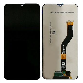 Reparationsdel för LCD-skärm och digitaliserare (utan logotyp) för Samsung Galaxy A10S SM-A107F - Svart