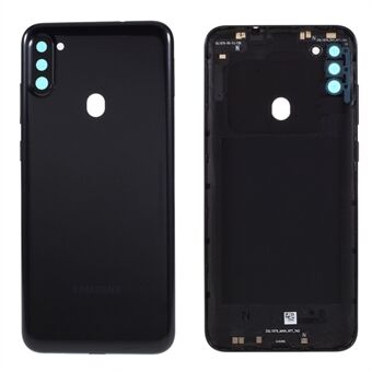 OEM -telefonhölje, byte av bakskal till Samsung Galaxy A11 A115 - Svart
