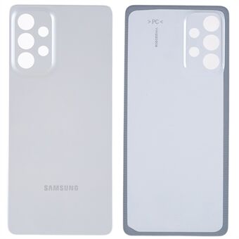 För Samsung Galaxy A73 5G A736 OEM Plast batterihölje Byte av bakstycke - Svart