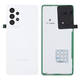 För Samsung Galaxy A53 5G A536 OEM batterihölje med självhäftande klistermärke + kameralinsskydd