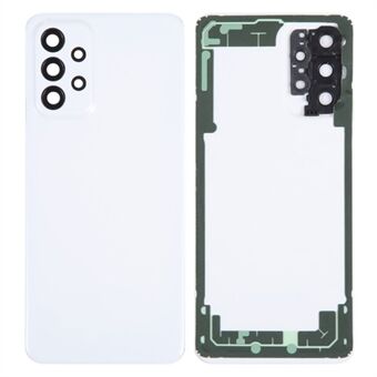 För Samsung Galaxy A23 5G (global version) A236 OEM batterihölje med självhäftande klistermärke + kameralinsskydd