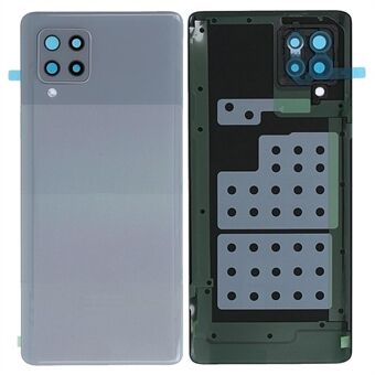 För Samsung Galaxy A42 5G A426 batterihölje med självhäftande klistermärke + kameralinsskydd