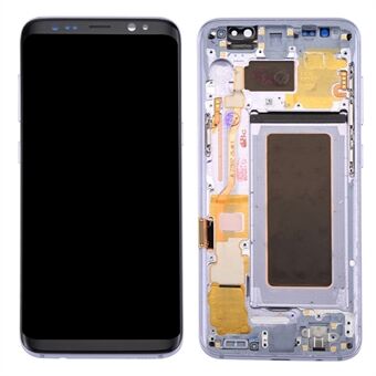 OEM del Skärm och digitaliseringsenhet + ram + små delar till Samsung Galaxy S8 G950