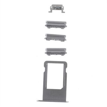 OEM for iPhone 6s Side Button Set (Mute / Power / Volume Buttons + Sim Card Tray)