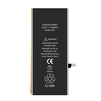 IPARTSEXPERT FCC / CE / RoSH High Capacity 3580mAh Battery Replacement (ZY+JX Solution) for iPhone 6s Plus