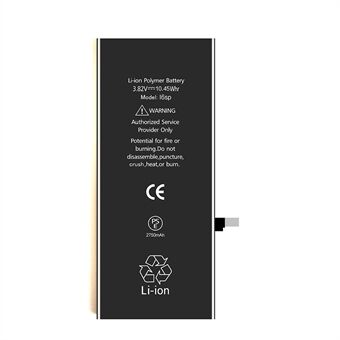 IPARTSEXPERT 3000mAh Battery Replacement (ZY+WK Solution) for iPhone 6s Plus FCC / CE / RoSH Certified Part