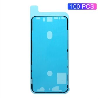 100Pcs/Pack Middle Plate Screen Frame Adhesive Stickers for Apple iPhone XS 5.8 inch