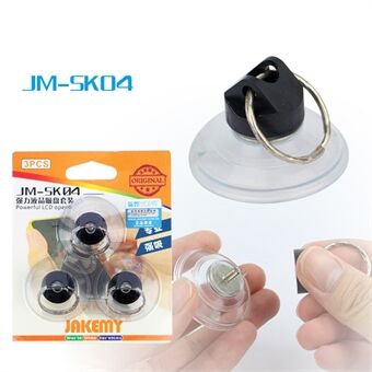 JAKEMY JM-SK04 3-i-1 Kraftfull sugkoppsset Skärmborttagning Demontera Reparationsverktyg för Smartphone Tablet