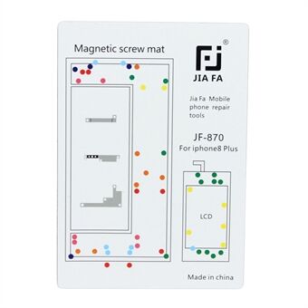 JF-870 magnetisk skruvdyna Mobiltelefon reparationsverktyg för iPhone 8 Plus