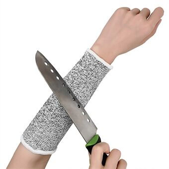 1 par HPPE 5-nivås skärtålig anti- Scratch armband skydd Elastisk arm ärm