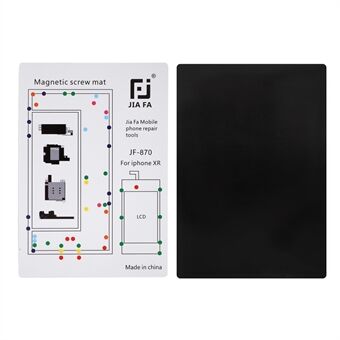 JF-870 Magnetic Screw Mat Skruv Organizer Pad för iPhone XR