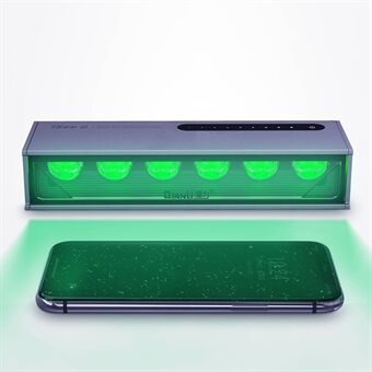 QIANLI iSee 2 Dammbetekteringslampa för LCD-skärm Dammtest Grön UV-härdningslampa