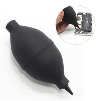 Avlägsnande av gummidamm luftblåsande boll Telefonreparation PCB PC-tangentbord Kameralins dammrengöring - svart