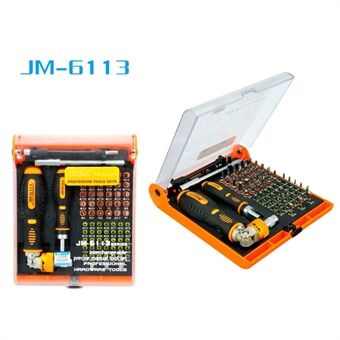 JAKEMY JM-6113 72-i-1 Multi-purpose Precision skruvmejsel Set Hårdvaruverktyg