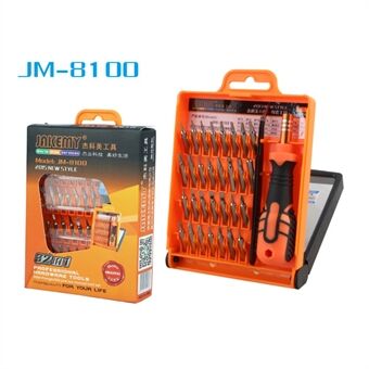 JAKEMY 32-i-1 professionell hårdvara skruvmejsel verktygssats (JM-8100)