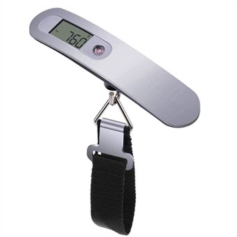50kg 110lbs Portable Electronic LCD Display Digital Luggage Scale Weighing Tool