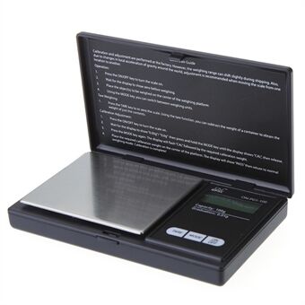 Portable Digital Kitchen Scale High Accuracy Jewelry Weight Measuring Tool 100 / 0.01G LCD Pocket Weighing Electronic Scales