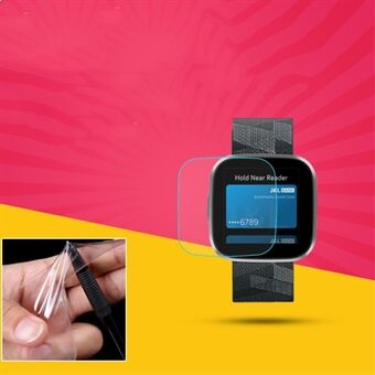 Explosionssäkert mjukt TPU skärmskydd för Fitbit Versa 2 Smart Watch