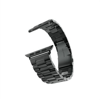XINCUCO Three Bead Series rostfritt Steel klockband för Apple Watch Series 6 SE 5 4 40mm / Series 3 2 1 38mm