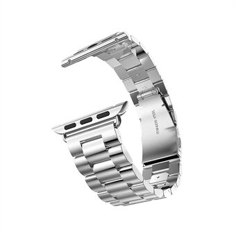 XINCUCO Stainless Steel Watch Band för Apple Watch Series 5/4 44mm / Serie 3/2/1 42mm med Axel Connectors