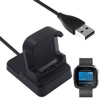 USB-magnetisk laddningsstation för Fitbit Versa Smart Watch