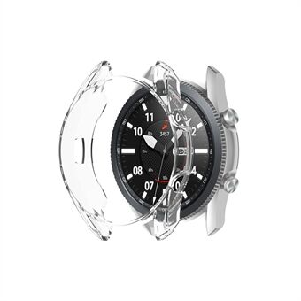 Stötsäker TPU-klockskal för Samsung Galaxy Watch3 41mm SM-R850 Skyddsram - Genomskinlig