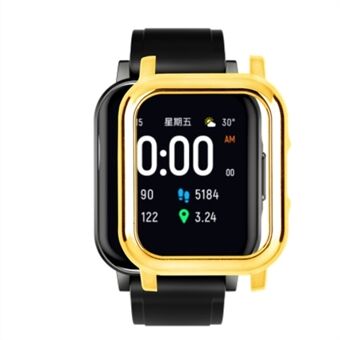 Anti- Scratch Elektropläterad PC Smart Watch-skal Skalfodral till Xiaomi Haylou Solar LS02