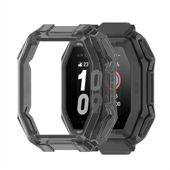 Mjukt TPU Transparent Smart Watch-skyddande fodral ramskal för Huami Amazfit Ares / A1908