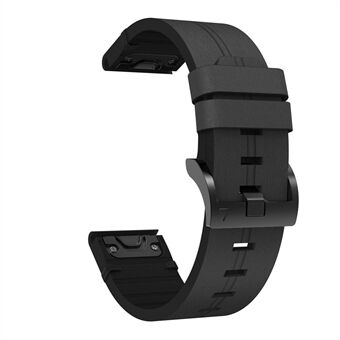 För Garmin Fenix 6 äkta läder Smart Watch Band Pin Spänne Byte av handledsrem