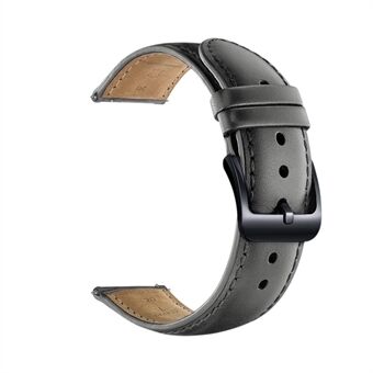 20mm Premium äkta läder Smart Watch-rembyte för Huawei Watch 2