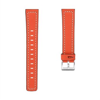 18 mm klockarmband i äkta läder Smart Watch Band klockband för Xiaomi Mi Watch