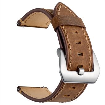 Äkta läder Smart Watch-band för Huami Amazfit Watch 2/1 22mm
