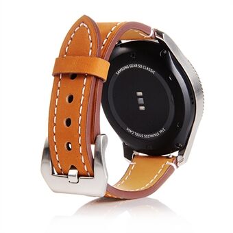 22mm Matte Skin Läder Smart Watch Rem Ersättning för Huawei Watch GT 2e / GT2 46mm