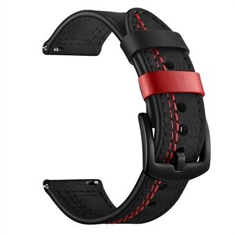22mm Smart läderarmband för äkta läder för Huawei Watch GT2e / GT2 46mm