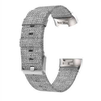 Kvalitetsduk klockarmband ersättning för Fitbit Charge 3/4