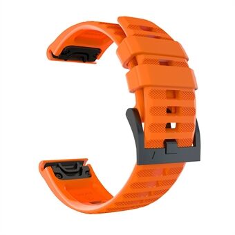 26mm Silikon Smart Watch Band Ersättning för Garmin Fenix 6X GPS / 6X Pro etc.
